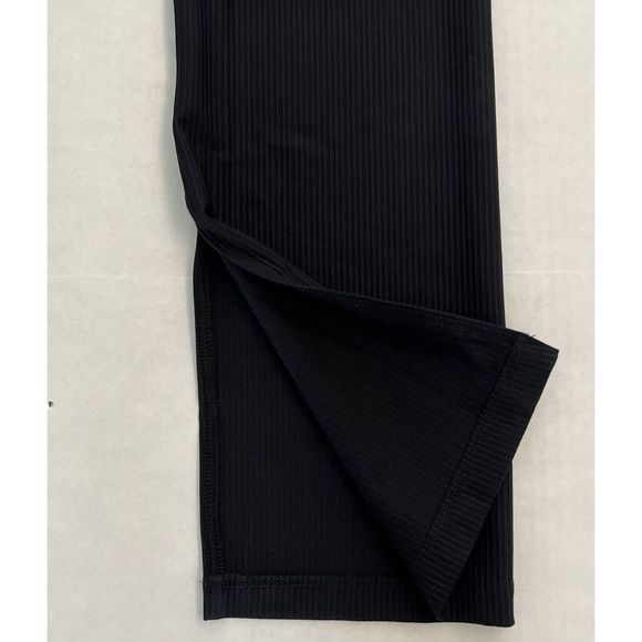 Old Navy Sz M Powersoft Extra High Rise Black Full Length Ribbed Leggings $60 - Picture 4 of 9